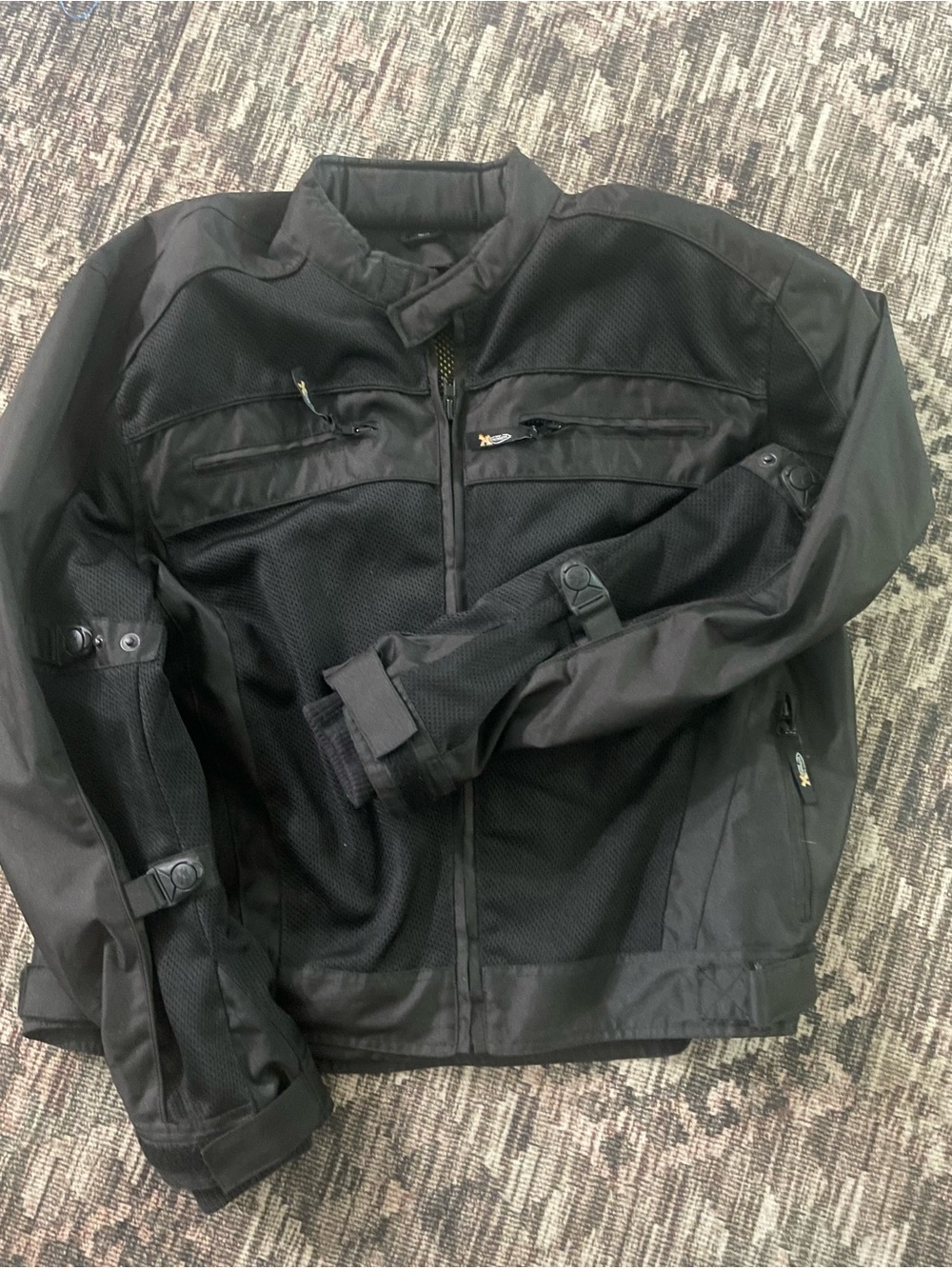XElement Motorcycle Men’s Textile Riding Jacket with Protective Armor